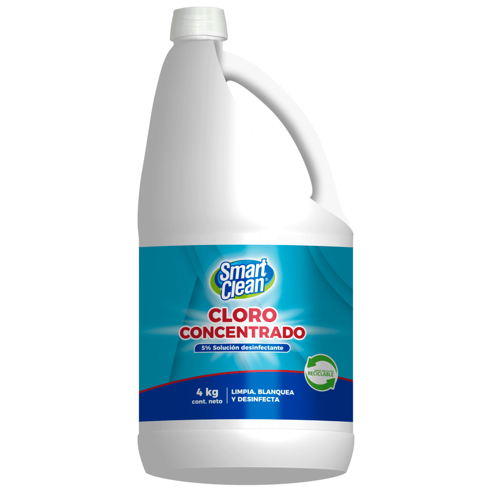 Cloro Smart Clean concentrado 4 Kg