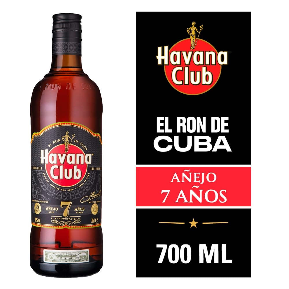 Ron Havana Club Añejo 7 años 700 cc