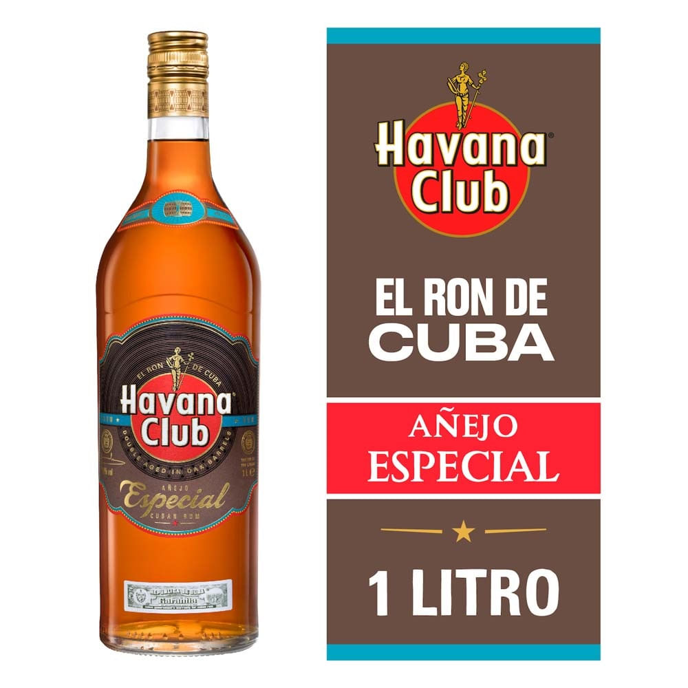 Ron Havana Club añejo especial 1 L
