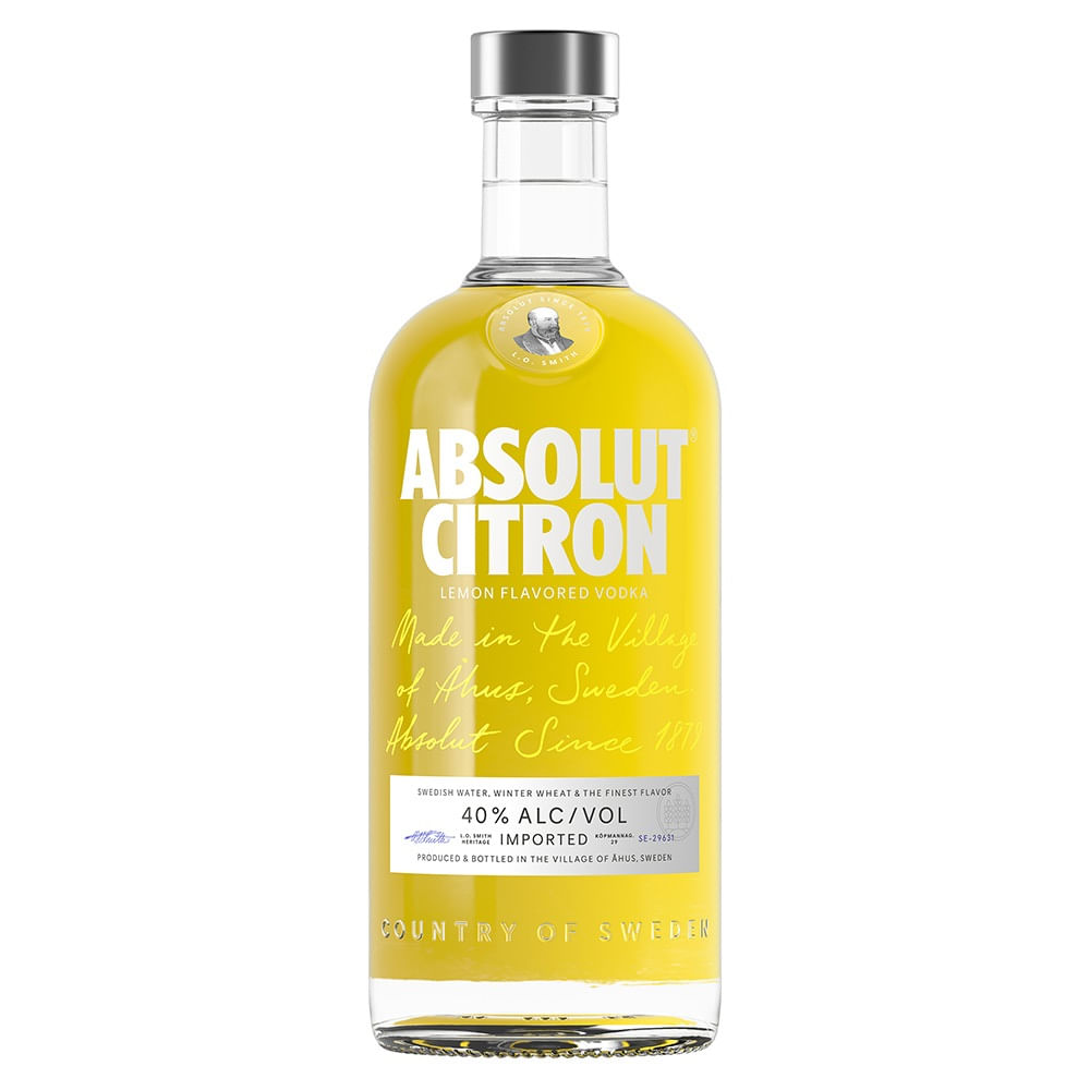 Vodka Absolut citron 750 cc