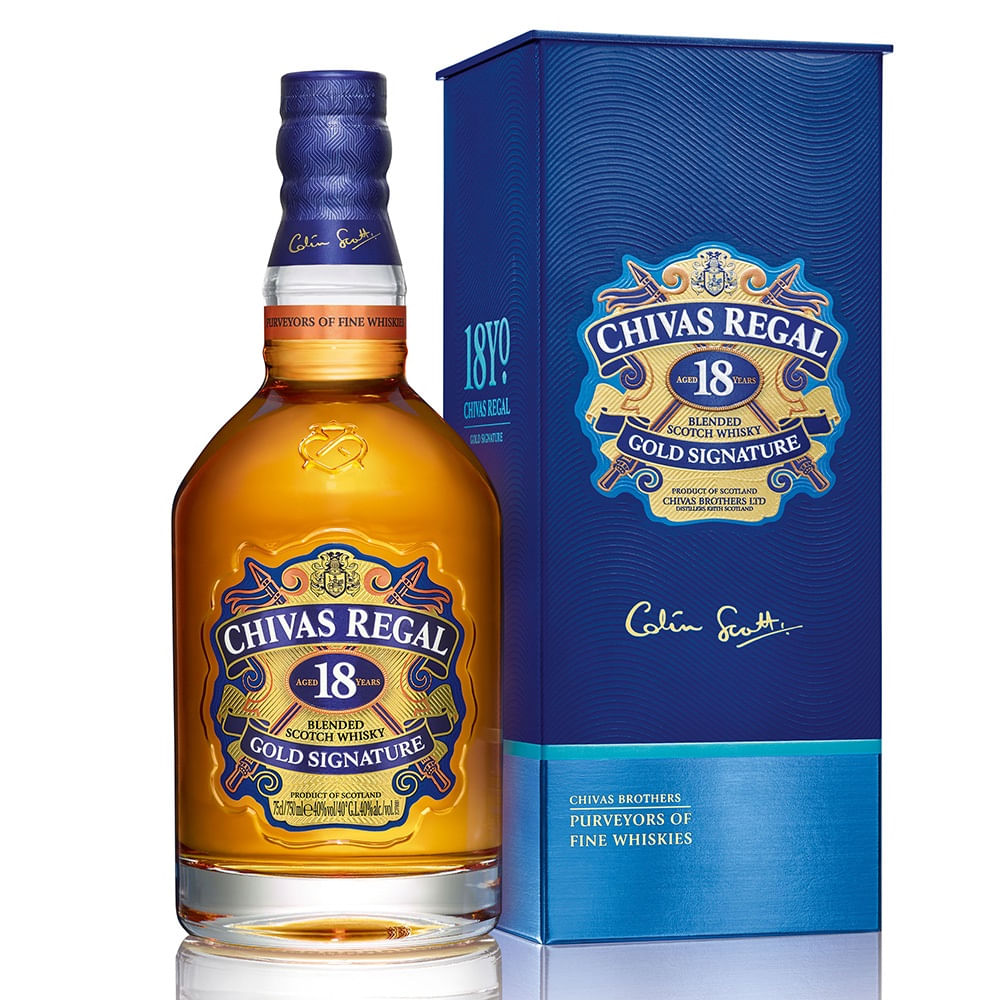 Whisky Chivas Regal 18 años 750 cc