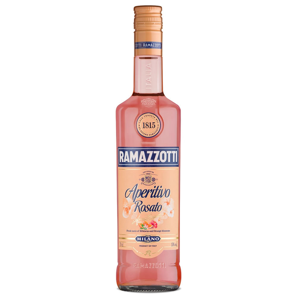 Licor aperitivo rosato Ramazzotti 700 cc Licor aperitivo rosato Ramazzotti 700 cc