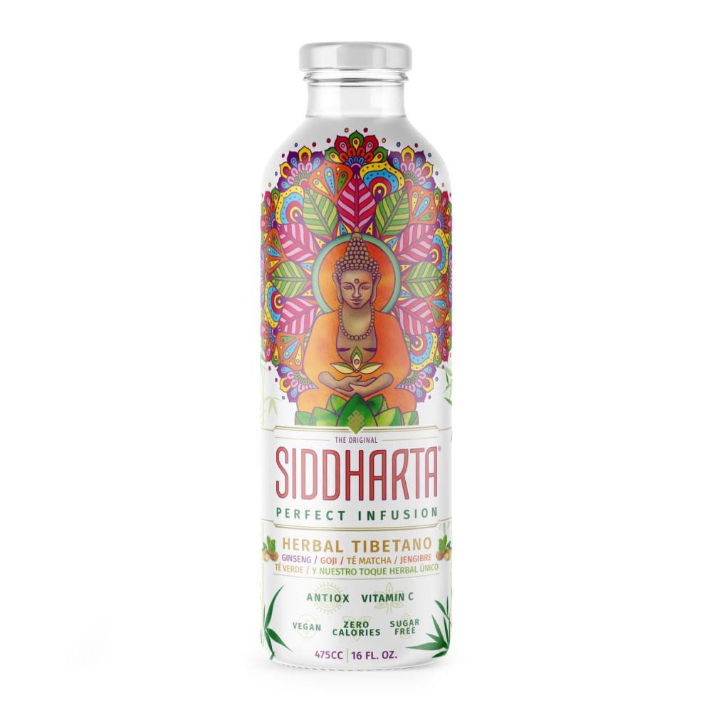 Té siddharta herbal tibetano botella 475 ml