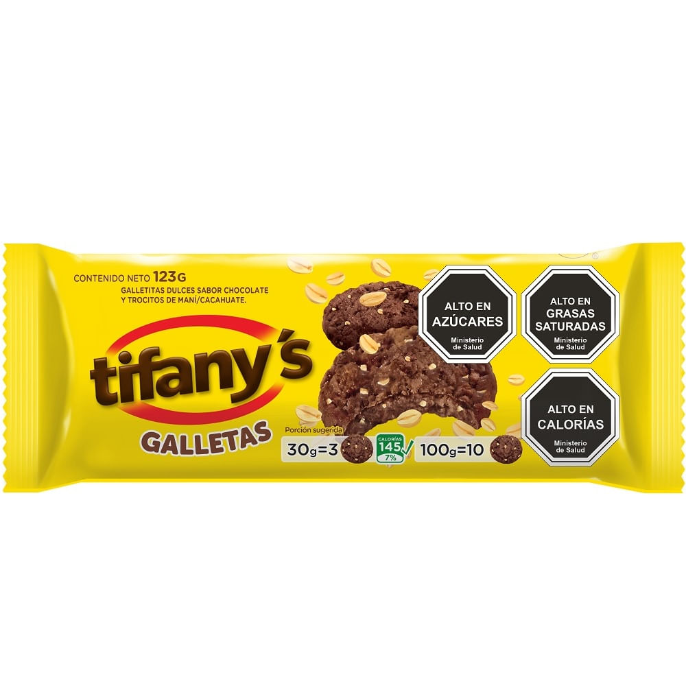 Galletas Tifany's sabor chocolate 123 g