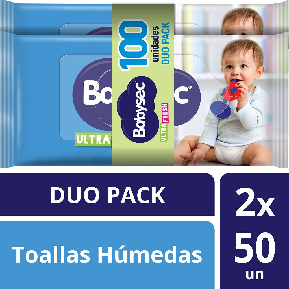 Toallitas Húmedas para Bebés Pack 160 Unidades
