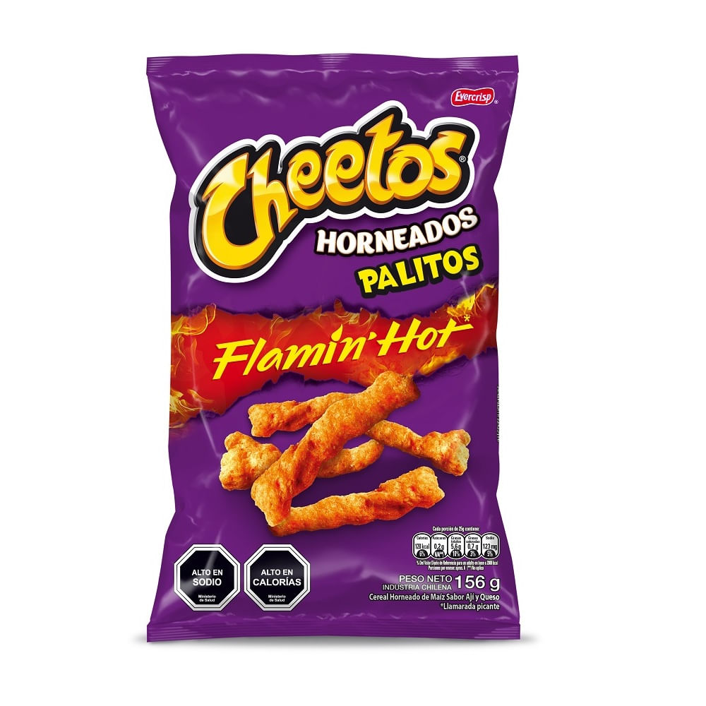 Cheetos palitos flamin hot 156 g