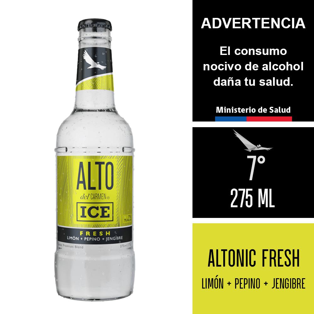 Cóctel Alto del Carmen ice fresh 275 ml