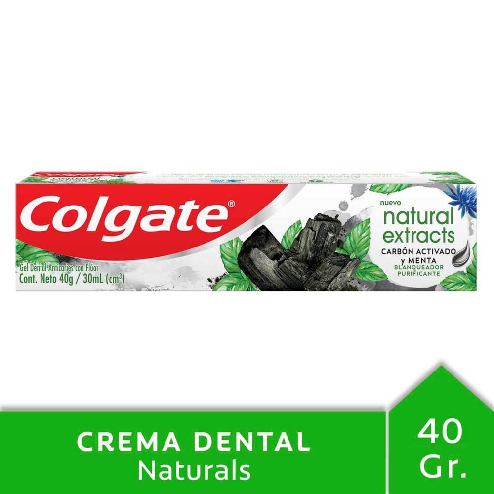 Pasta dental Colgate natural extracts carbón 40 g