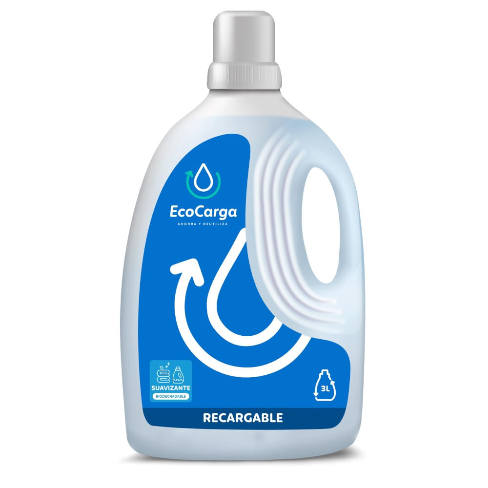 Suavizante ecocarga más envase 3L