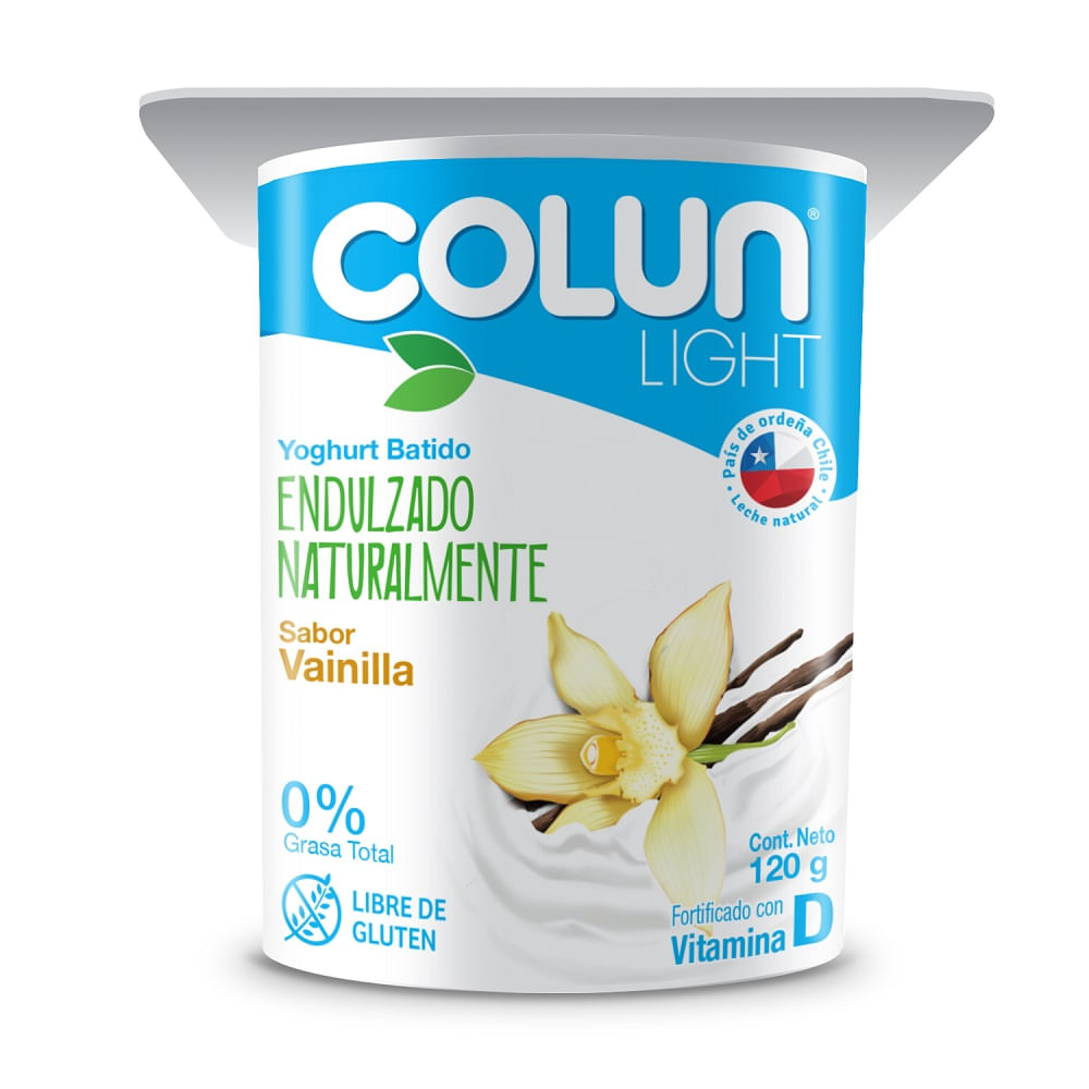 Yoghurt light colun vainilla 120g