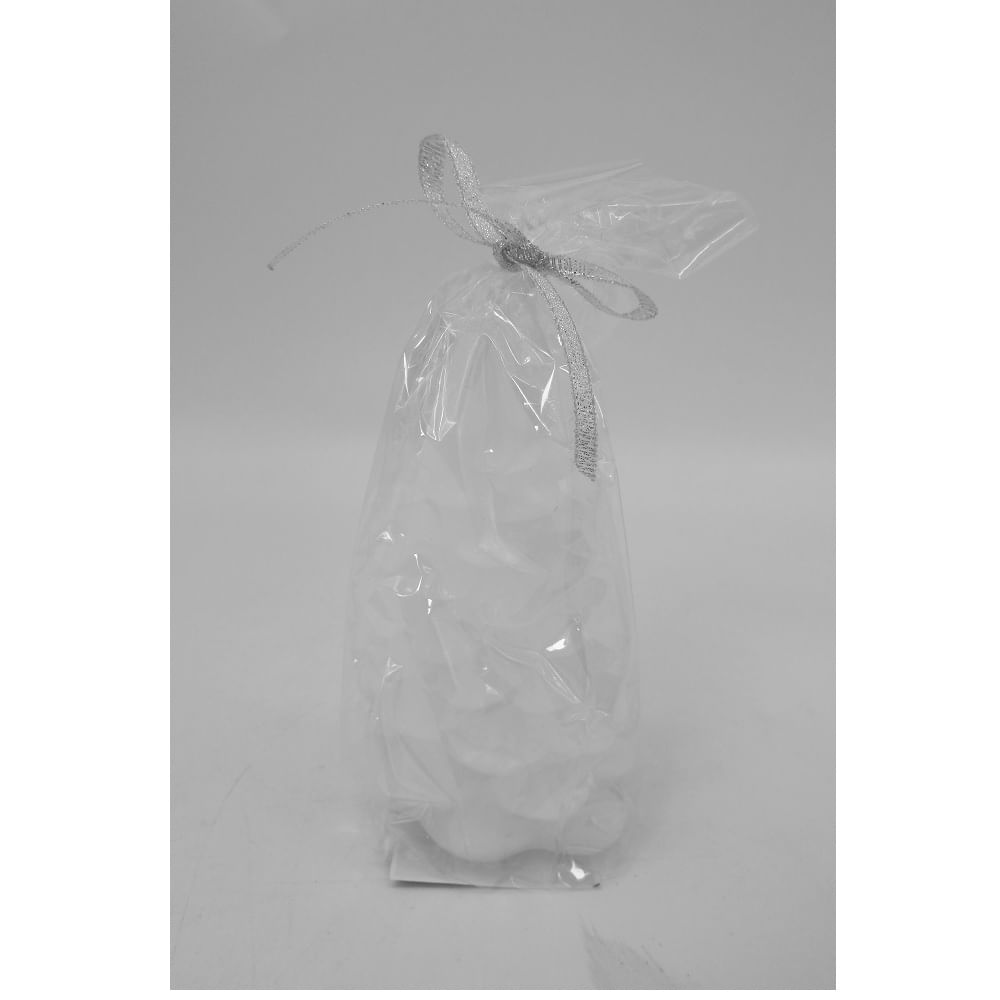 Vela pino blanco navidad 10 cm