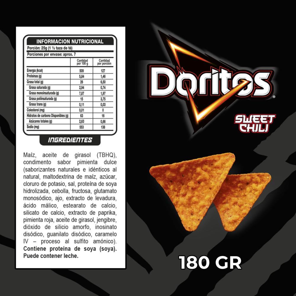 Doritos Evercrisp sweet chili 180 g Doritos Evercrisp sweet chili 180 g