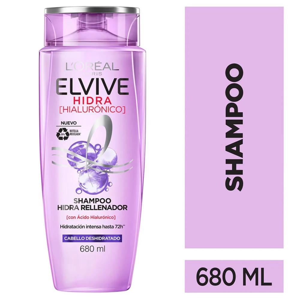 Shampoo Elvive hidra hialurónico 680 ml