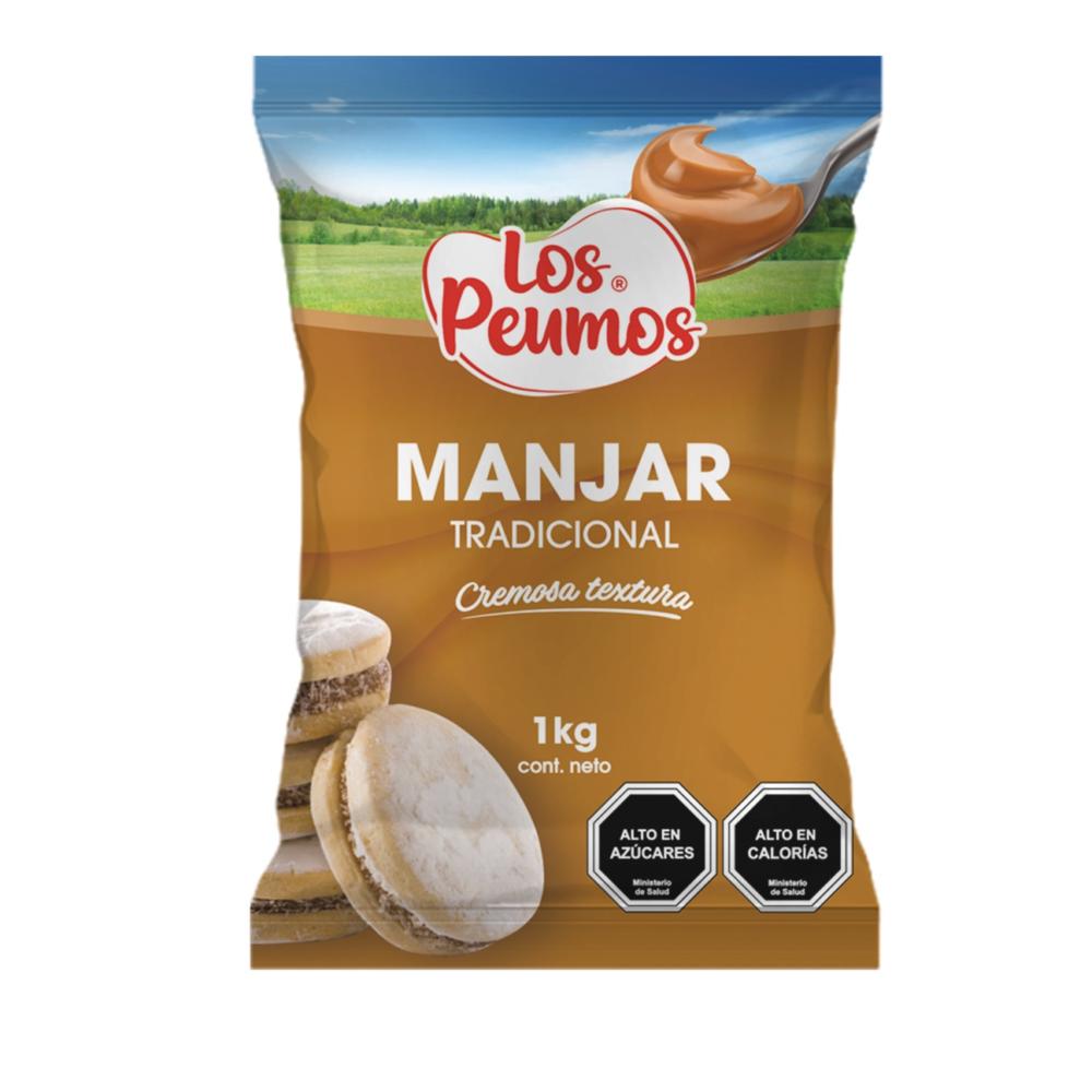 Manjar Los Peumos bolsa 1 Kg