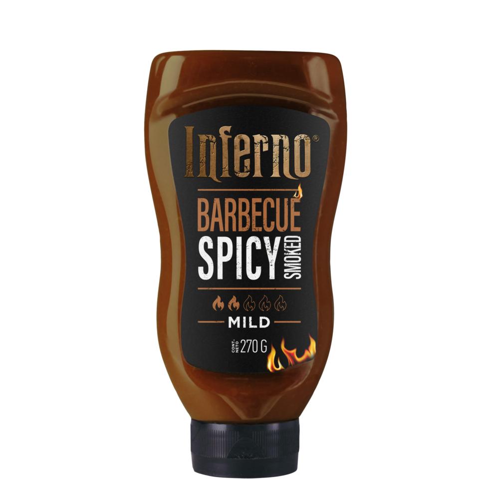 Salsa barbecue Inferno spicy smoked 270 g