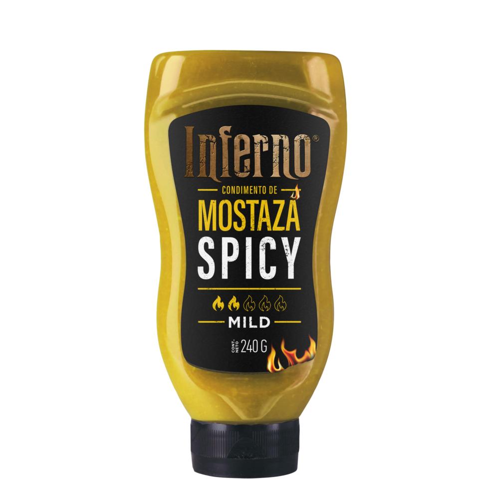 Mostaza Inferno spicy 240 g