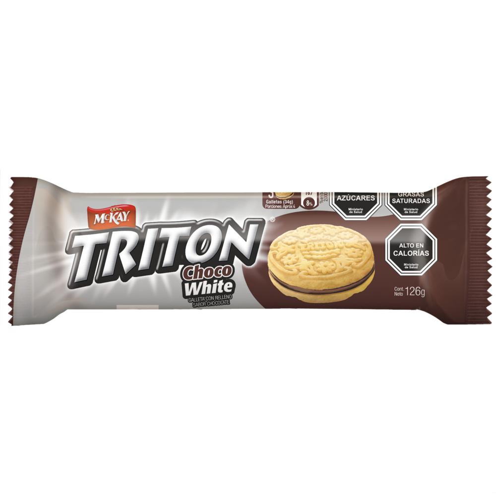 Galletas Triton chocowhite 126 g