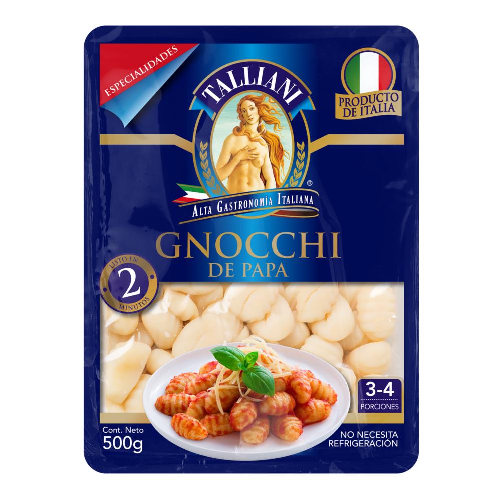 Pasta gnocchi de papa Talliani bandeja 500 g