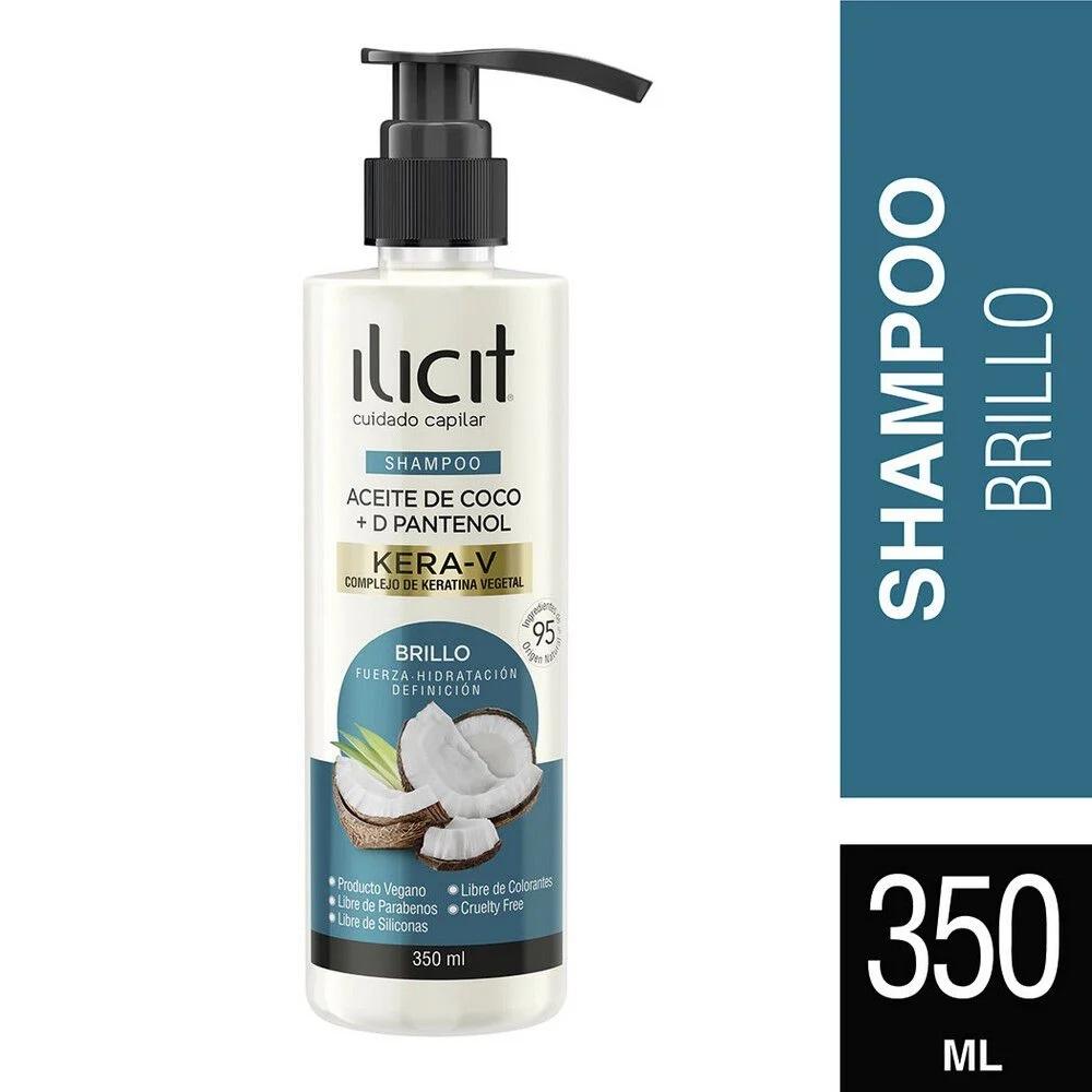Shampoo Ilicit kera-v brillo 350 ml