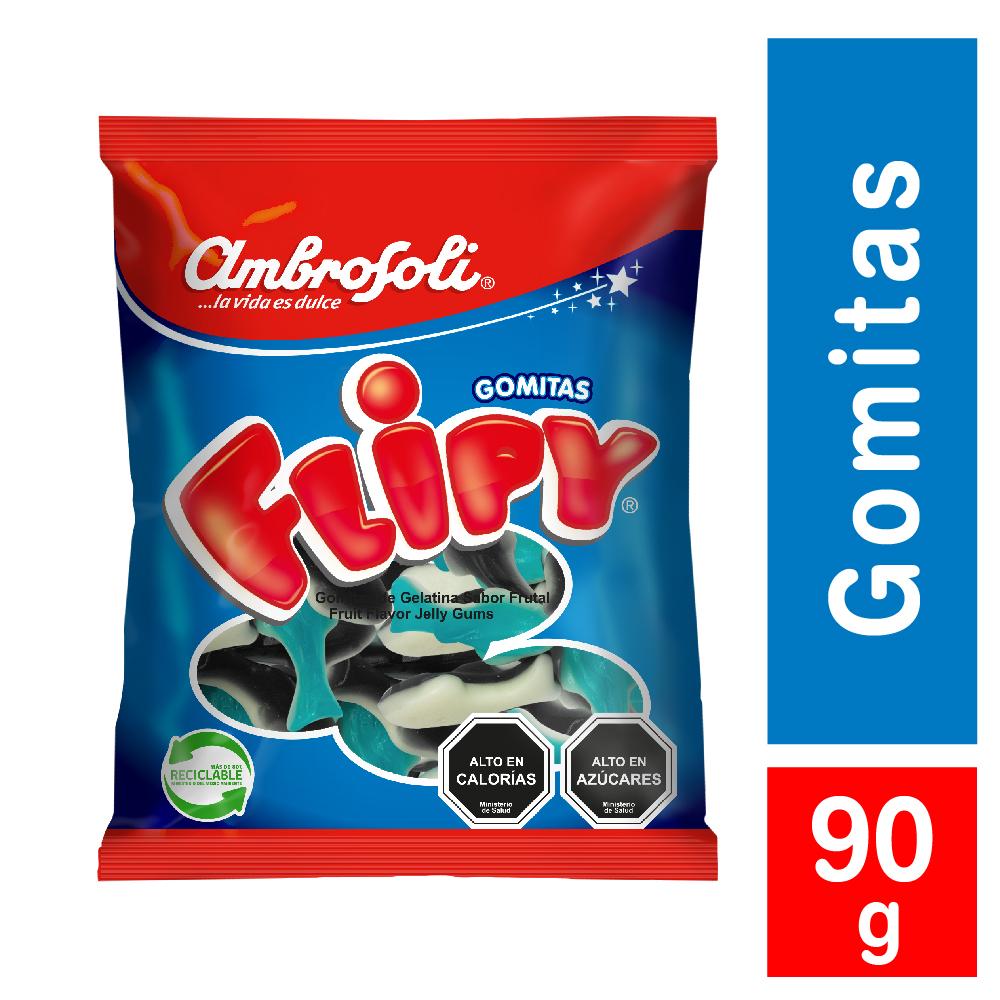 Gomitas flipy sabor frutal Ambrosoli 90 g