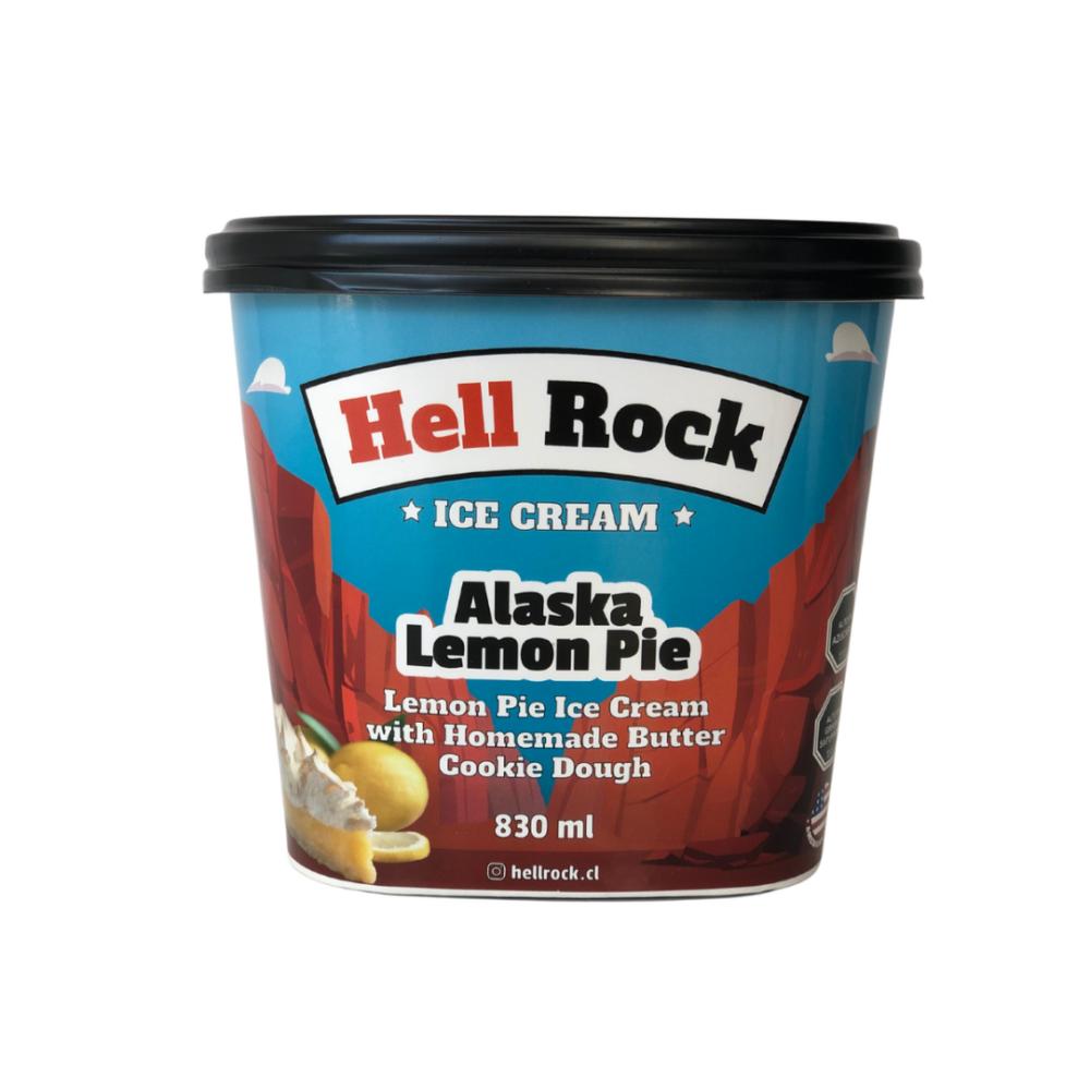 Helado Hell Rock alaska lemon pie pote 830 ml