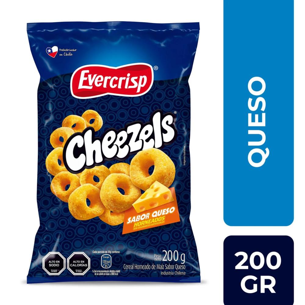 Cheezels Evercrisp sabor queso 200 g
