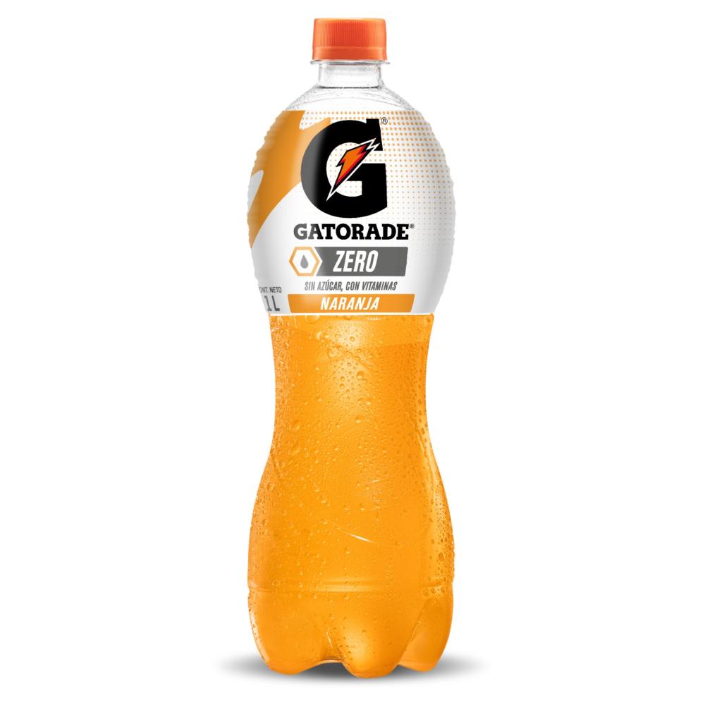 Bebida isotónica Gatorade zero naranja 1 L