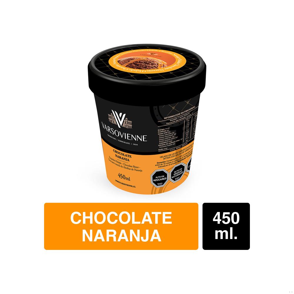 Helado varsovienne chocolate naranja 450ml Helado varsovienne chocolate naranja 450ml
