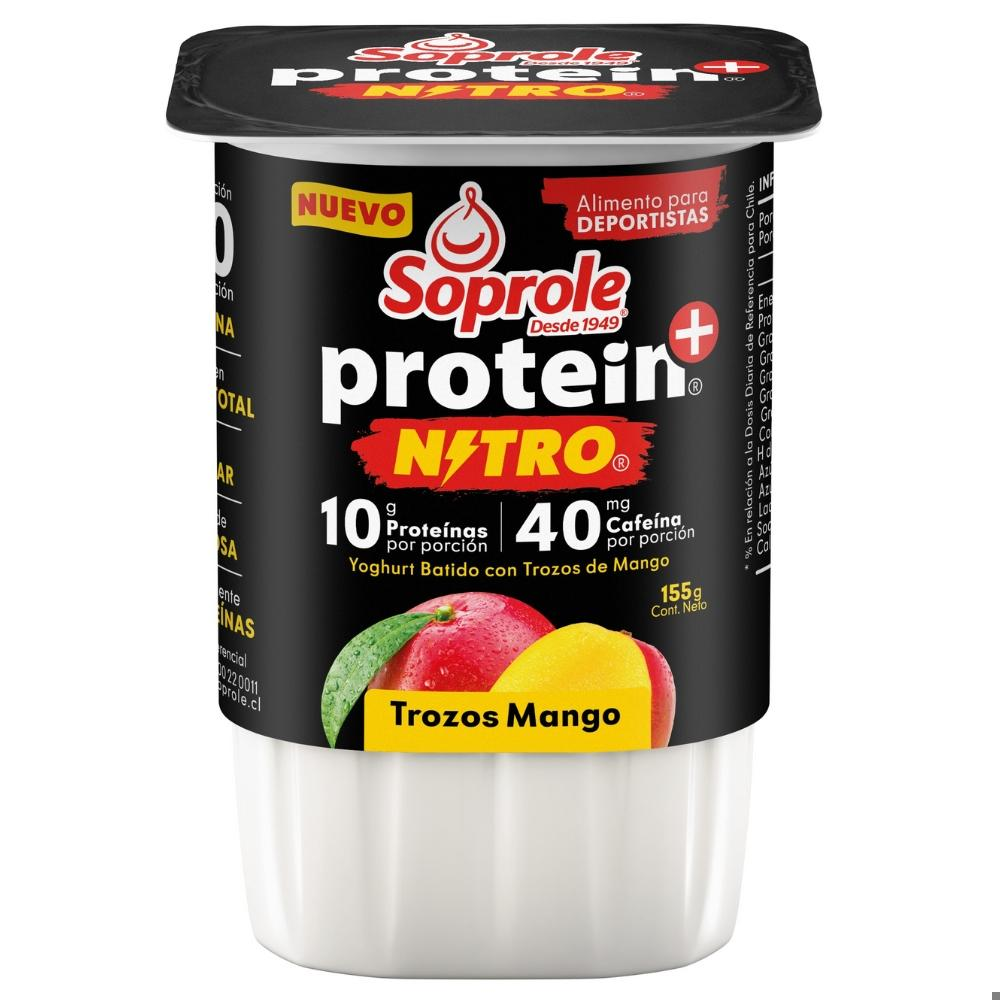 Yoghurt Soprole proteína nitro trozos mango 155 g