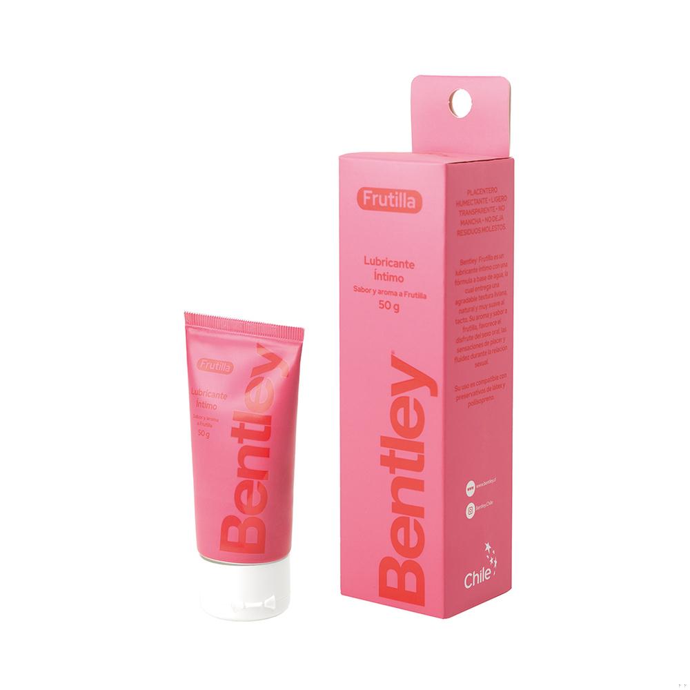 Gel intimo Bentley lubricante frutilla 50 g Gel intimo Bentley lubricante frutilla 50 g