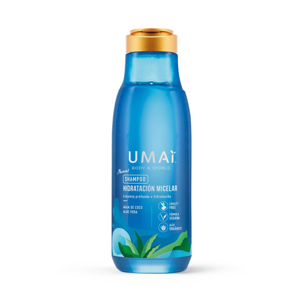Shampoo Umai hidratación micelar 385 ml