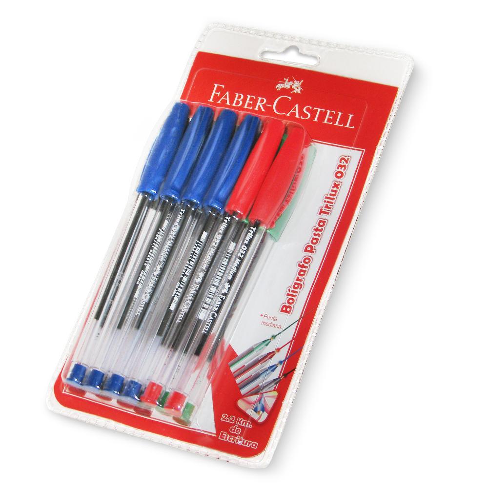 Set bolígrafos Faber Castell 12 un