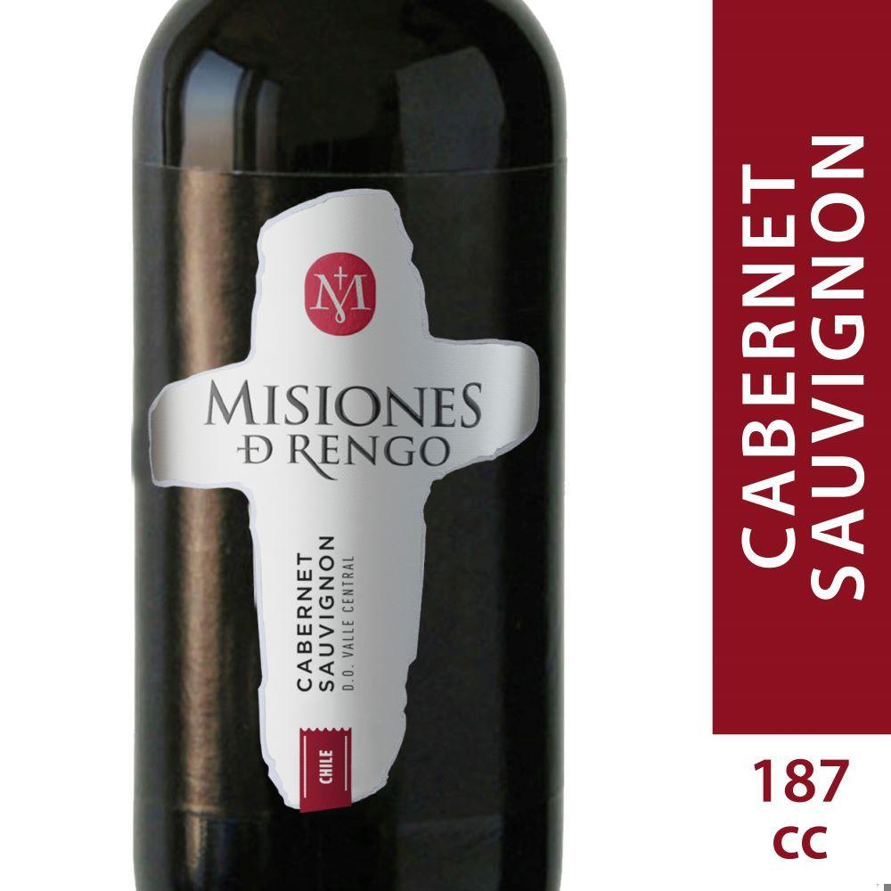 Pack vino Misiones de Rengo cabernet sauvignon 4 un de 187 cc