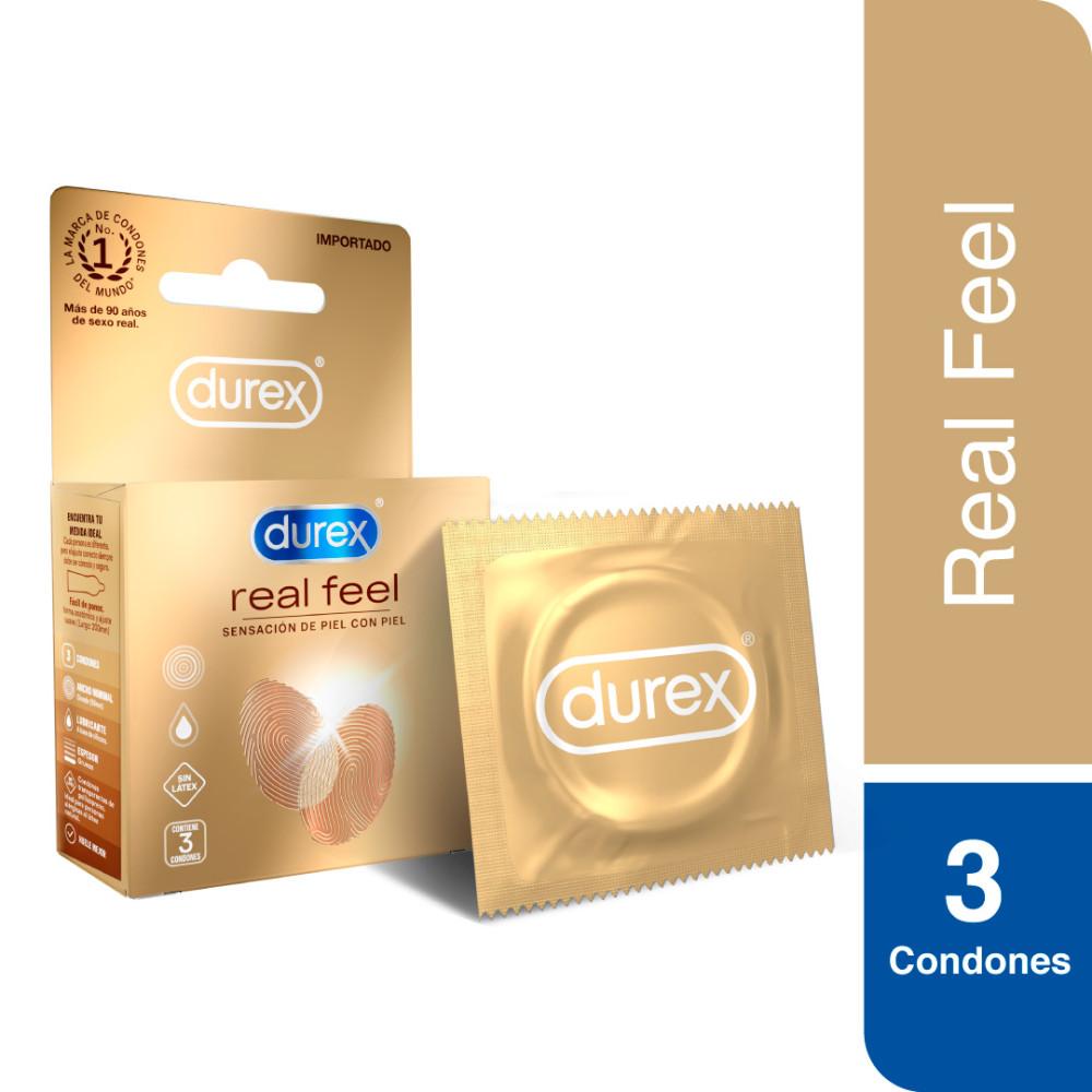 Preservativo Durex real feel 3 un