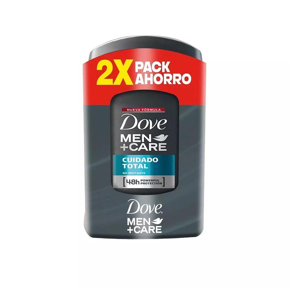 Pack desodorante en barra Dove men cuidado total 2 un de 50 g
