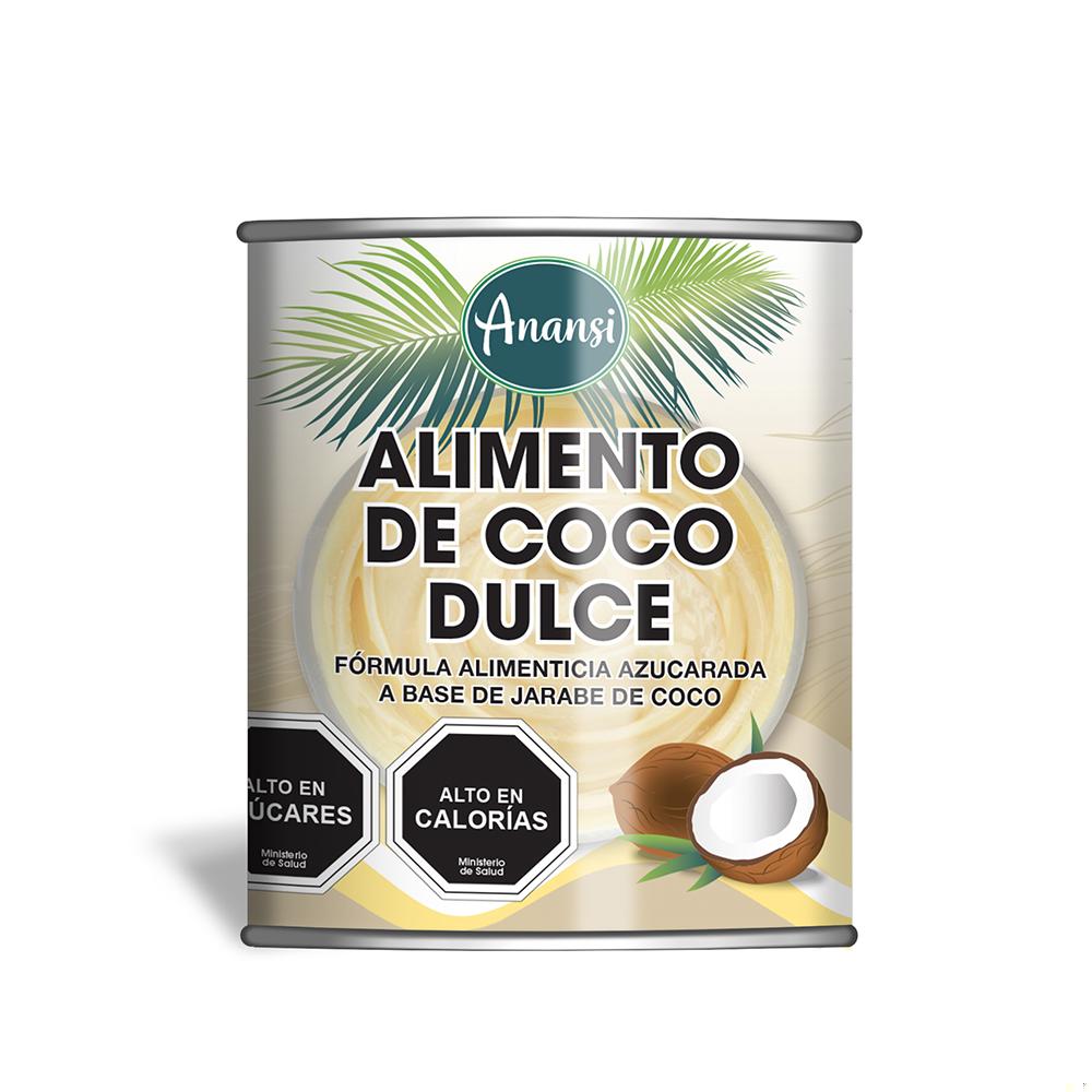 Alimento de coco dulce Anansi 320 g
