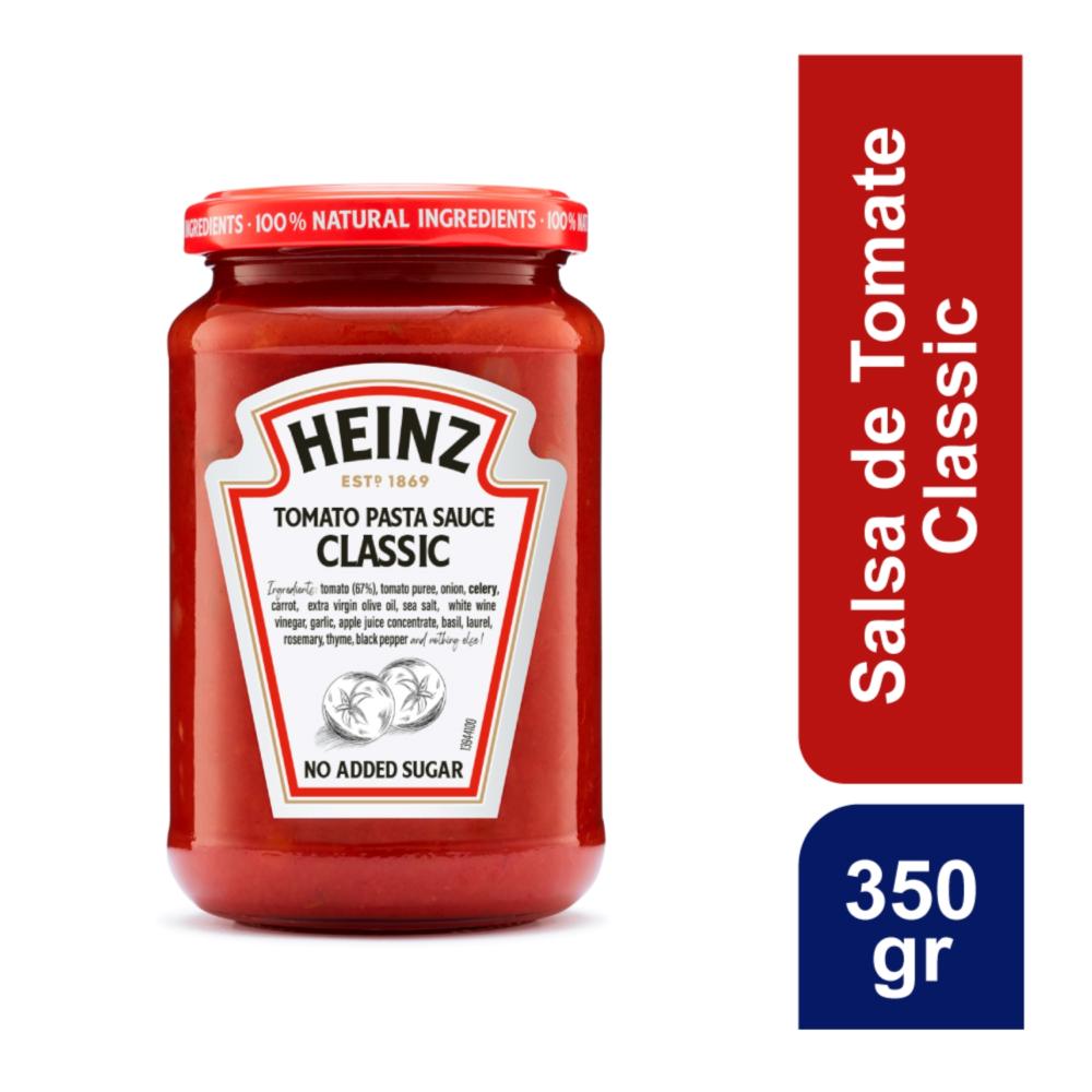 Salsa de tomate Heinz sauce classic frasco 350 g
