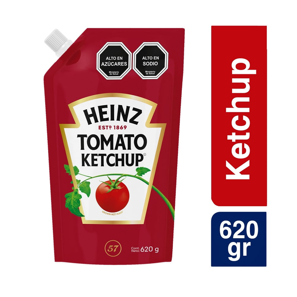Ketchup Heinz doy pack 620 g