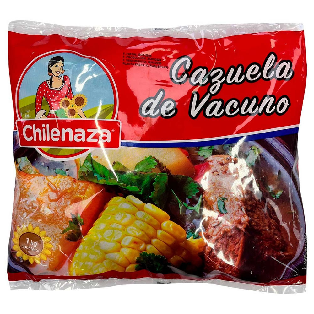 Cazuela Chilenaza 1 kg.