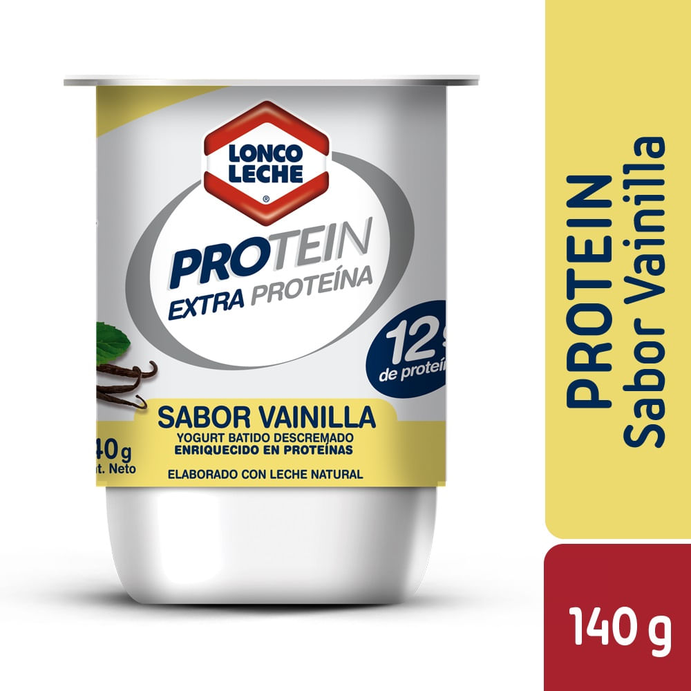 Yoghurt Loncoleche protein vainilla 140 g