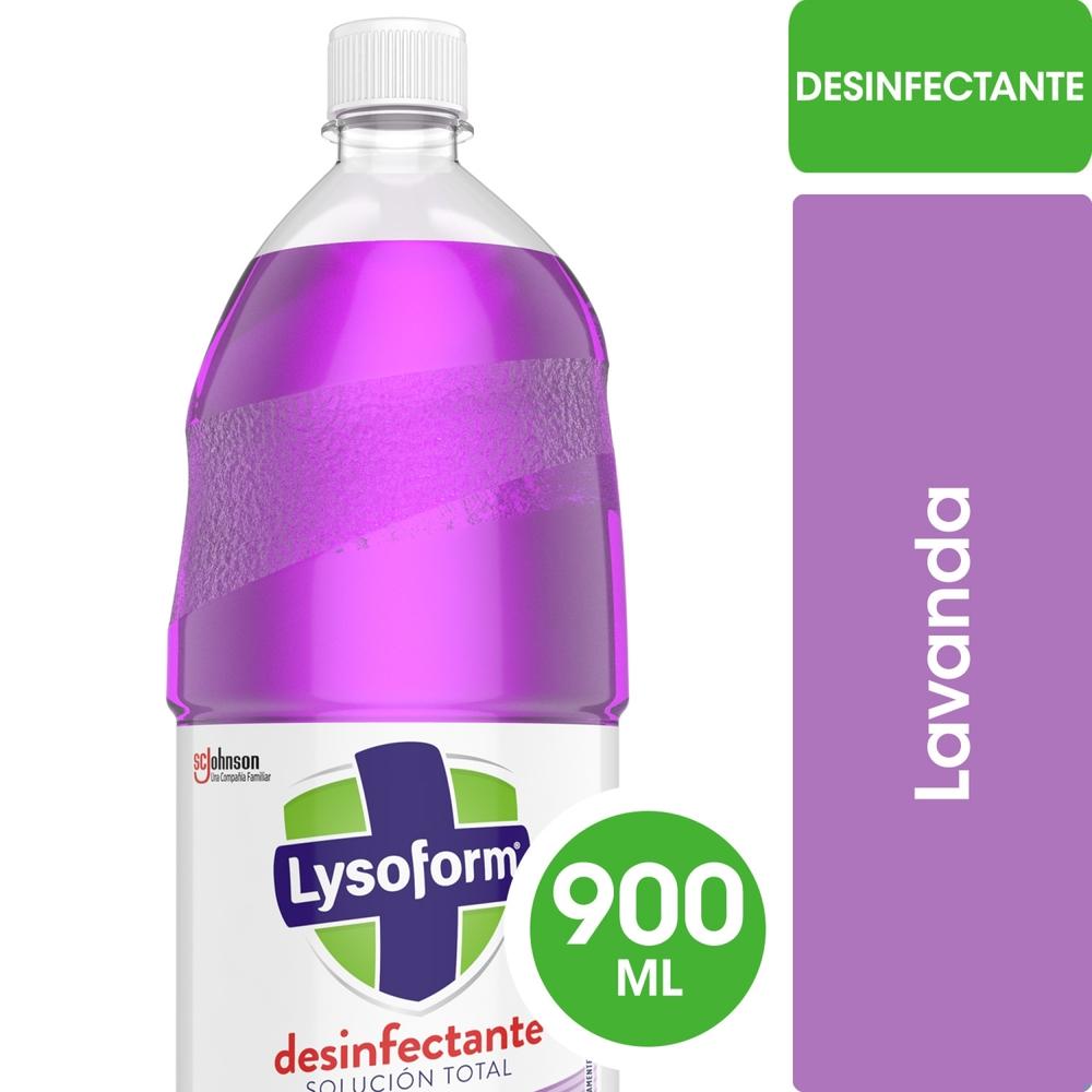 Limpiador desinfectante Lysoform multisuperficie lavanda líquido botella 900 ml