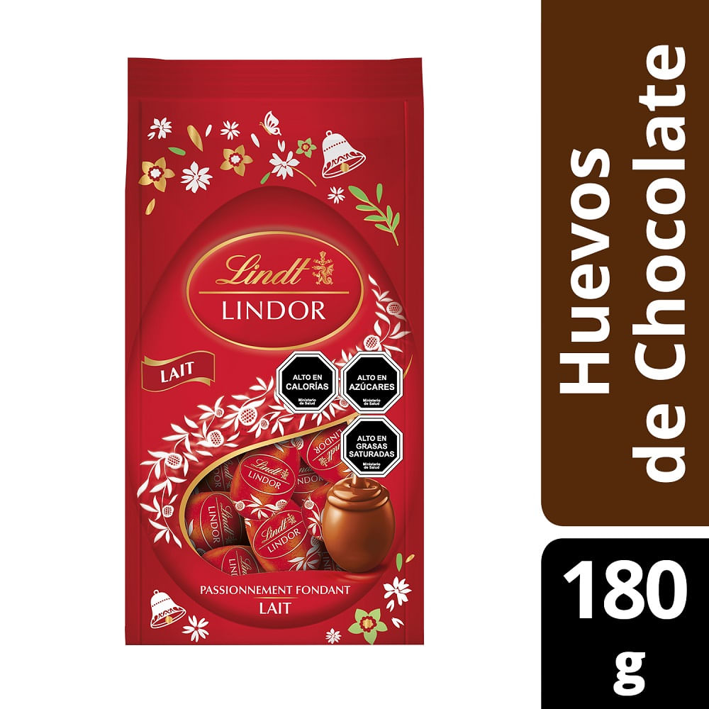 Huevitos de chocolate Lindt leche caja 180 g