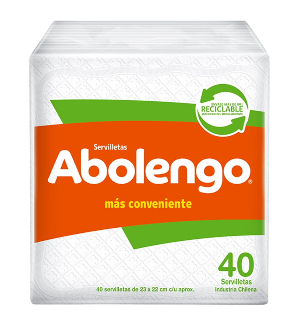 Servilleta cóctel Abolengo una hoja 40 un Servilleta cóctel Abolengo una hoja 40 un