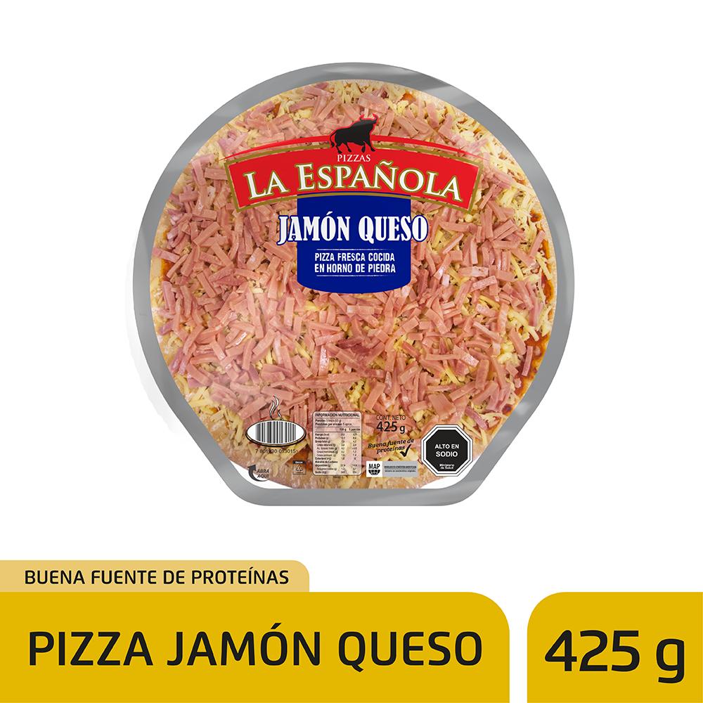 Pizza La Española jamón queso 425 g