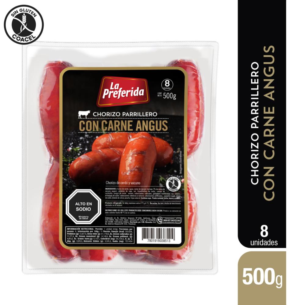 Chorizo angus La Preferida 500 g
