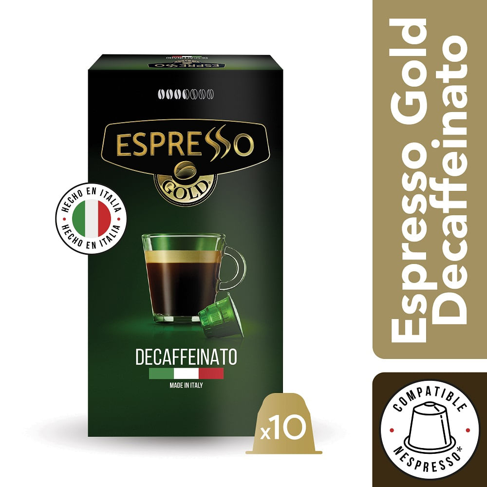 Café Gold capsulas descafeinado espresso 10u