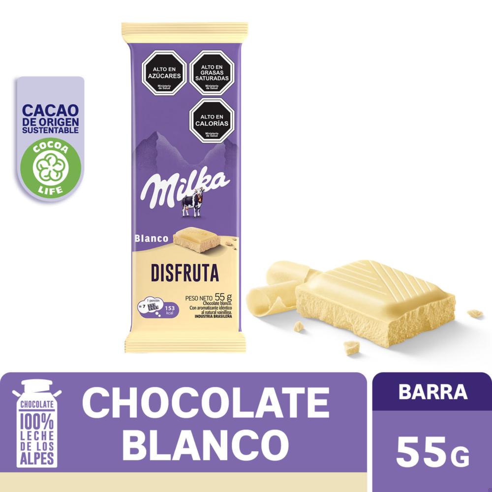 Chocolate Milka blanco mensajes 55 g Chocolate Milka blanco mensajes 55 g