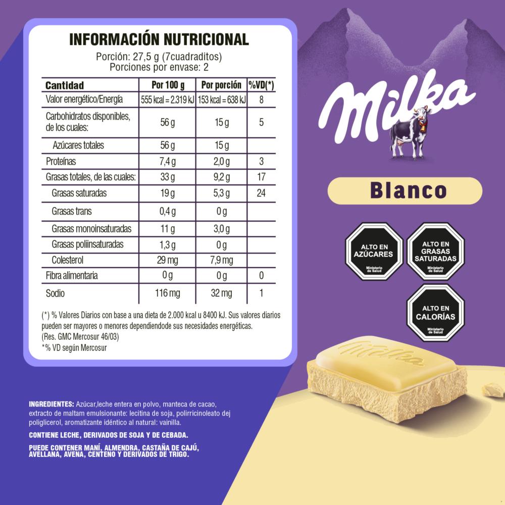Chocolate Milka blanco mensajes 55 g Chocolate Milka blanco mensajes 55 g