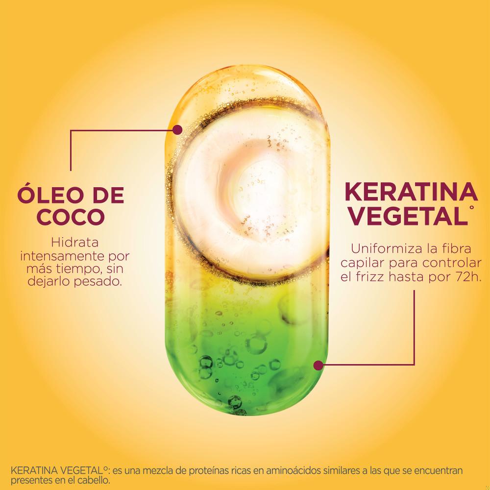 Shampoo Fructis liso coco 350 ml Shampoo Fructis liso coco 350 ml