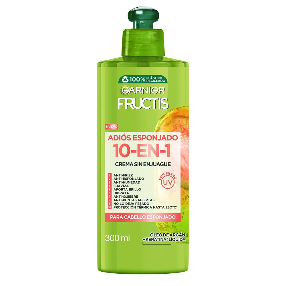 Crema para peinar Fructis 10 en 1 adiós esponjado 300 ml